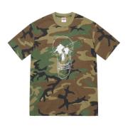 Begrænset udgave Skull Tee Woodland Camo