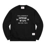 Begrænset Oplag Sort Crewneck Sweater