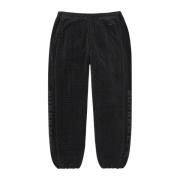 Begrænset udgave Velour Track Pant Sort