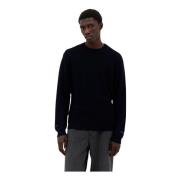 Vaffelstrikket Crewneck Sweater