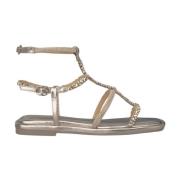 Græsk Stil Juvel Flad Sandal