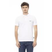 Elegant hvid bomuldspoloshirt