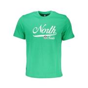 Tryk Logo Rund Hals T-Shirt