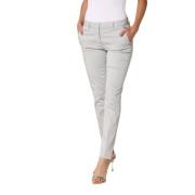 Slim Women's Chino Pants in Stretch Satin