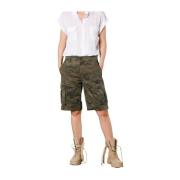 Camouflage Cargo Bermuda Shorts Victoria