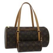 Pre-owned Canvas louis-vuitton-tasker