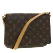 Pre-owned Canvas louis-vuitton-tasker