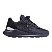 Sort Python Runner Stilfulde Sneakers