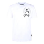 Kontrast Print Bomuld T-Shirt