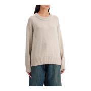 Blød Ribbet Cashmere Pullover