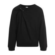 Sort Sweater AW24 Stilfuld Behagelig