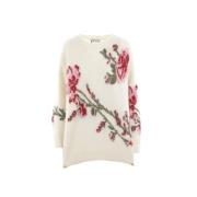 Blomstret Jacquard Sweaters