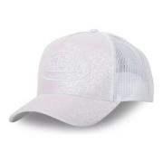 Hvid Glitter Trucker Cap