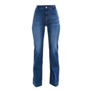 Flared Jeans, Klassisk Pasform