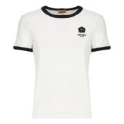 Blomst 2.0 Broderet T-shirt