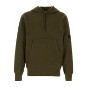 Olivengrøn bomulds sweatshirt