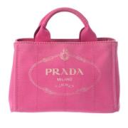 Pre-owned Canvas prada-tasker