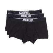 Sorte Boxershorts i Strækbomuldssæt