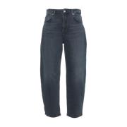 Blå Tapered Jeans Jayne Full Moon