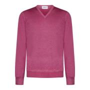 Fuchsia Uld Crew-Neck Jumper