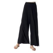 Elegant Wide-Leg Linen Pants