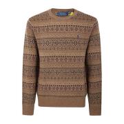 Kamel Combo Pullover Sweater