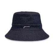 Denim bucket hat