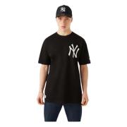 Mlb Big Logo Oversized Tee Neyyan T-shirt