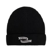 Beanie med logo