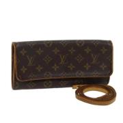 Pre-owned Canvas louis-vuitton-tasker