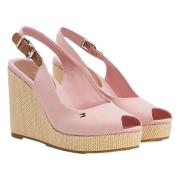 Ikonske Elena Slingback Platform Sandaler