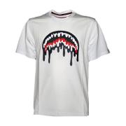 Grafisk Loose Smooth T-Shirt