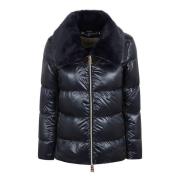 Ultralight Faux Fur Bomber Jacket