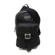 Pre-owned Canvas gucci-tasker