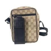 Pre-owned Canvas gucci-tasker