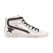 Glitter Wave High Top Sneakers