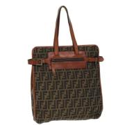 Pre-owned Canvas fendi-tasker