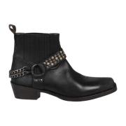 Studded Chain Texan Ankelstøvle