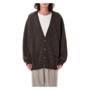 Brun Uld Bedstefar Cardigan AW24