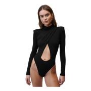 Ikonisk Sort Bodysuit Supermodel Hemmeligheder