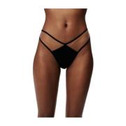 Mesh V-Cut Thong