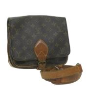 Pre-owned Canvas louis-vuitton-tasker