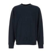 Midnight Blue Sweatshirt i Bomuld