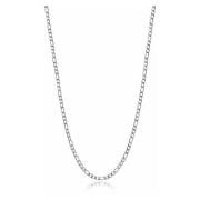 Mens Silver Figaro Chain in 3mm