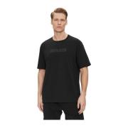 Basis Bomuld T-shirt - Sort