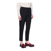 Slim Fit Pinstripe Cigarette Pants