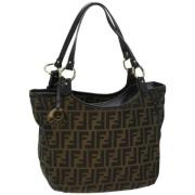 Pre-owned Canvas fendi-tasker