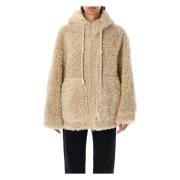 Shearling Hættejakke Bisquit AW24