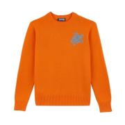 Herre uld og cashmere skildpaddesweater