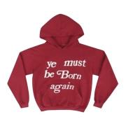 Rød Born Again Hoodie Begrænset Oplag